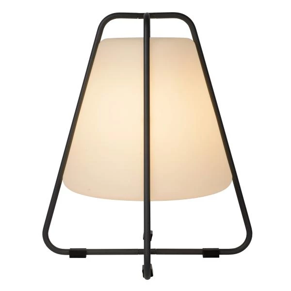 Lucide PYRAMID - Oplaadbare Tafellamp Buiten - Accu/Batterij - LED Dimb. - 1x2W 2700K - IP54 - Antraciet - detail 3